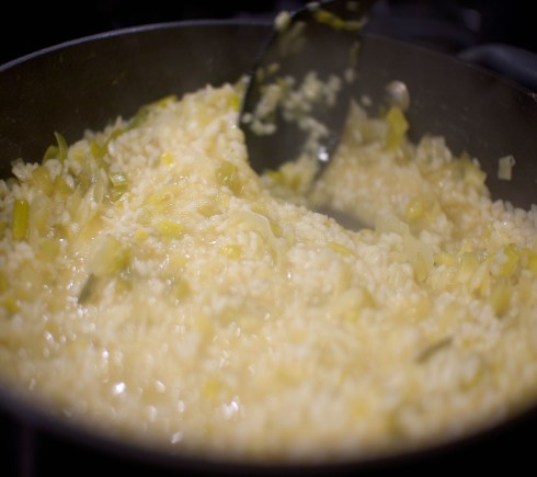 Bacon and Leek Risotto from freshandfoodie.com @freshandfoodie