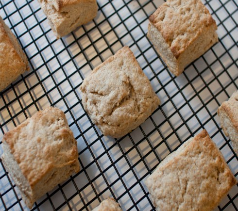 Whole Wheat Scones with Homemade Ricotta from freshandfoodie.com @freshandfoodie