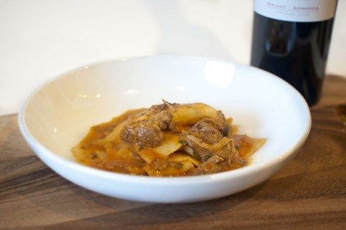 Braised Pork Pappardelle from freshandfoodie.com @freshandfoodie