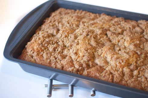 Outrageous New York-Style Crumb Cake from freshandfoodie.com @freshandfoodie