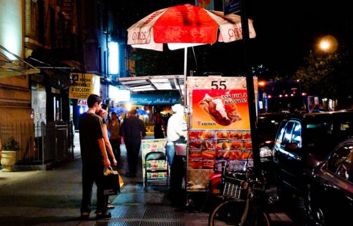 NYC street food from freshandfoodie.com @freshandfoodie