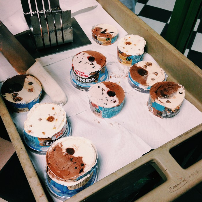 Ben & Jerry's quality control via freshandfoodie.com @freshandfoodie